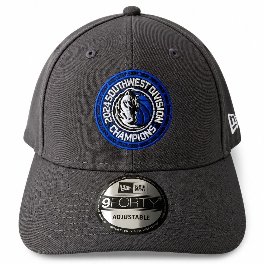 New Era Dallas Mavericks 2024 NBA Finals 9FIFTY Gray Snapback Hat Cap NEW